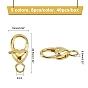 Alloy Lobster Claw Clasps, Heart