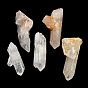 Pépites en cristal de quartz naturel, décoration d'exposition pour la maison, baguettes de pierre de guérison, pour les décos de thérapie de méditation reiki chakra