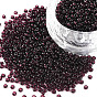 Grade A Round Glass Seed Beads, Transparent Colours