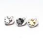 Valentine's Couple Jewelry Lovers 304 Stainless Steel Heart with Puzzle Jigsaw Split Pendants, 17x17x3mm, Hole: 5mm, 24x28x3mm, Hole: 7.5mm