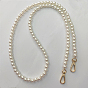 Sac en plastique imitation perle chaîne épaule, avec boucles métalliques, pour accessoires de remplacement de sangles de sac