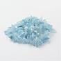 Grade A+ Nuggets Natural Aquamarine Bead Strands, 14~45x5~10x5~10mm, Hole: 1mm, about 43~90pcs/strand, 14.9 inch ~15.7 inch
