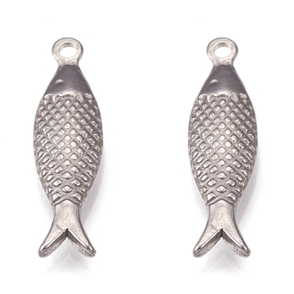 304 Stainless Steel Pendant, Fish
