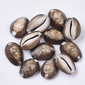 Natural Cowrie Shell Links Connectors