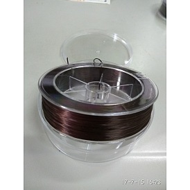 Flat Elastic Crystal String, Elastic Beading Thread, for Stretch Bracelet Making