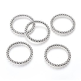 Tibetan Style Linking Rings, Lead Free and Cadmium Free, Ronedelle