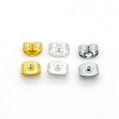 304 Stainless Steel Ear Nuts, Butterfly Earring Backs for Post Earrings