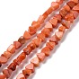 Natural Calcite Beads Strands, Dyed, Triangle