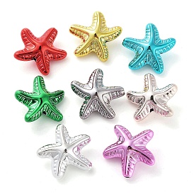 UV Plating Acrylic Beads, Starfish