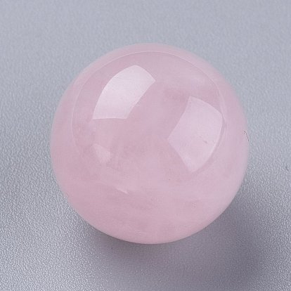 Naturel a augmenté perles de quartz, sphère de pierres précieuses, pas de trous / non percés, ronde