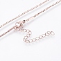 304 Stainless Steel Pendant  Necklaces, Ring with Ring