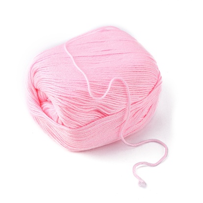 Baby Yarns, with Cotton, Silk and Cashmere, 1mm, about 50g/roll, 6rolls/box