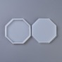Diy восьмиугольные подставки для силиконовых форм, формы для литья смолы, для уф-смолы, изготовление ювелирных изделий из эпоксидной смолы