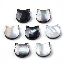 Natural Shell Beads, Cat Head