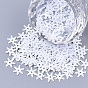 Ornament Accessories, PVC Plastic Paillette/Sequins Beads, Christmas Snowflake