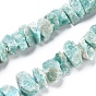 Natural Amazonite Beads Strands, Rough Raw Stone, Nuggets