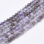 Natural Amethyst Beads Strands, Round, Faceted