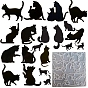 Силиконовые формы для подвесок в форме кошки своими руками, формы для литья смолы, для уф-смолы, изготовление ювелирных изделий из эпоксидной смолы