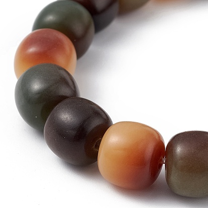 Bracelet extensible en perles de bois de bodhi pour femme