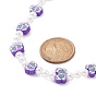 Cute Polymer Clay & ABS Plastic Pearl Beaded Necklace & Stretch Bracelet, Jewelry Set for Kids