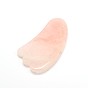 Tablas de gua sha de cuarzo rosa natural, herramientas de masaje de raspado, gua sha herramientas faciales