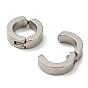 Ion Plating(IP) 201 Stainless Steel Cuff Earring, Ring