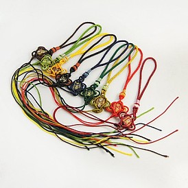 Boucles de corde en nylon, avec noeud chinois, 160mm