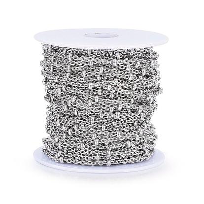 304 кабельные цепи из нержавеющей стали, спутниковые сети, декоративные цепи, пайки, с шариков Rondelle