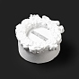 Soporte de exhibición de un solo anillo de resina de columna, soportes de joyería para el almacenamiento de anillos de dedo, apoyos de la foto