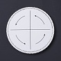 Ева диск диск, доска макраме, браслет плетеный шнур, ремесленный инструмент, плоско-круглые