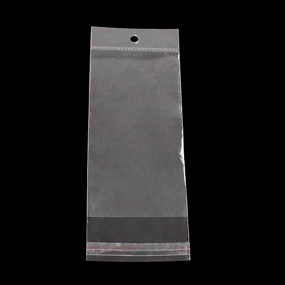 Rectangle OPP Cellophane Bags, 26.5x9cm, unilateral thickness: 0.035mm