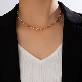 Stylish Chain Necklace for Men and Women - Trendy Layered Hip Hop Jewelry