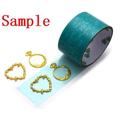 Ruban de papier sans couture, pour cadre métallique, cadre ouvert, résine UV, fabrication de bijoux en résine époxy