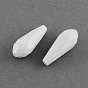 Perles acryliques en forme de larme à facettes, 31x12mm, trou: 2 mm, environ 200 pcs / 500 g
