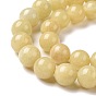 Morganite naturelle perles rondes brins