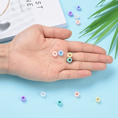 Perles acryliques opaques, donut