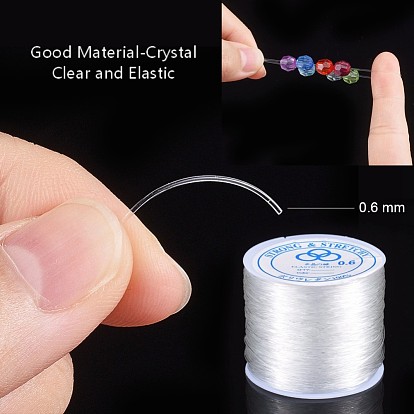 Elastic Crystal Thread