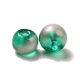 6/0 transparentes perlas de cristal de la semilla, agujero redondo, Rondana plana