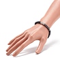 Gemstone & Synthetic Hematite Stretch Bracelet for Women
