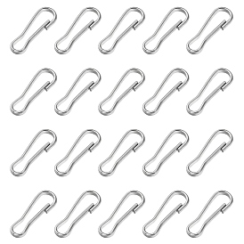 201 Stainless Steel Keychain Clasp Findings