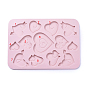 Heart Shape Food Grade Silicone Molds, Baking Molds, for Chocolate, Candy, Biscuits Molds