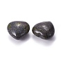 Natural Dragon Blood Heart Love Stone, Pocket Palm Stone for Reiki Balancing