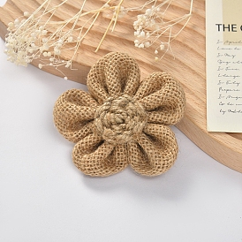 Burlap Ornament Accessories, Flower/Bowknot