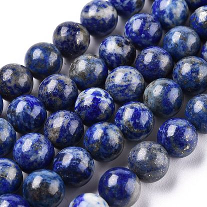 Natural Lapis Lazuli Round Bead Strands