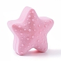 Starfish Shape Velvet Jewelry Boxes, Portable Jewelry Box Organizer Storage Case, for Ring Earrings Necklace
