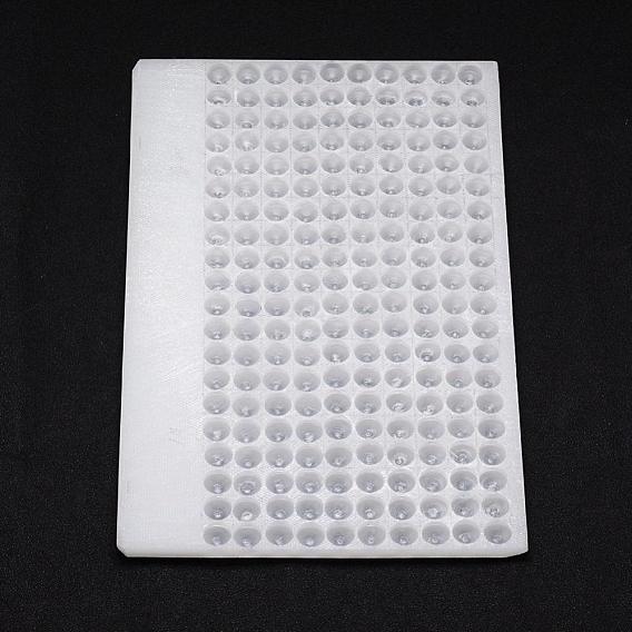 Пластмассовые плиты шарик, для счета 10мм 200 бусин, прямоугольные