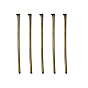 Iron Flat Head Pins, Cadmium Free & Lead Free, 30x0.75~0.8mm, about 6730pcs/1000g