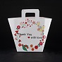 Rectangle Foldable Creative Kraft Paper Gift Bag, Wedding Favor Bag