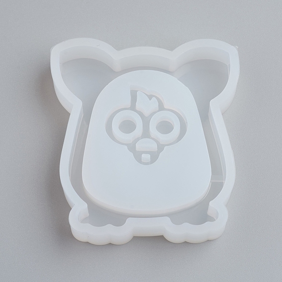 Shaker Mold, Silicone Quicksand Molds, Resin Casting Molds, For UV Resin, Epoxy Resin Jewelry Making, Owl