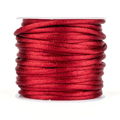 Нейлоновый атласный шнур, бисероплетение, для китайского вязания, изготовление ювелирных изделий